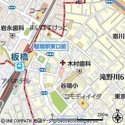 みよの台薬局　板橋駅前店周辺の地図
