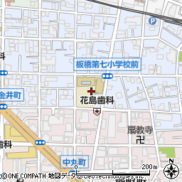 東京都板橋区大山金井町31周辺の地図