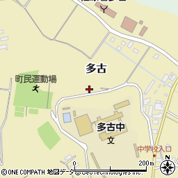 千葉県香取郡多古町多古3434周辺の地図