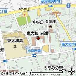 〒207-0000 東京都東大和市（以下に掲載がない場合）の地図