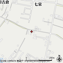 千葉県富里市七栄496-8周辺の地図