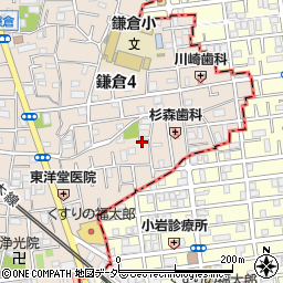 東京都葛飾区鎌倉4丁目28-17周辺の地図