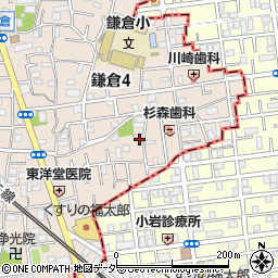 カーサ鎌倉周辺の地図