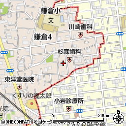 東京都葛飾区鎌倉4丁目31周辺の地図