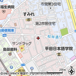 東京都福生市福生912周辺の地図