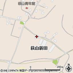千葉県佐倉市萩山新田423周辺の地図