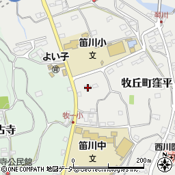 山梨県山梨市牧丘町窪平1156周辺の地図