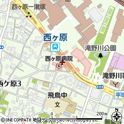 日生薬局　西ヶ原店周辺の地図