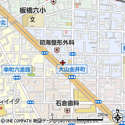 ＥＮＥＯＳ板橋ＳＳ周辺の地図