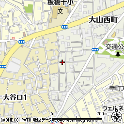 東京都板橋区大山西町37周辺の地図