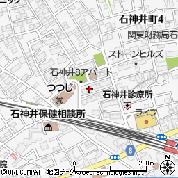 都営石神井町８丁目アパート７号棟周辺の地図