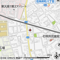 東京都練馬区石神井町7丁目32周辺の地図