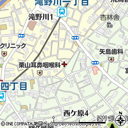 東京都北区滝野川1丁目31周辺の地図