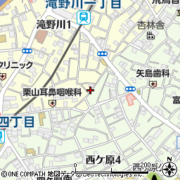 東京都北区滝野川1丁目31-8周辺の地図
