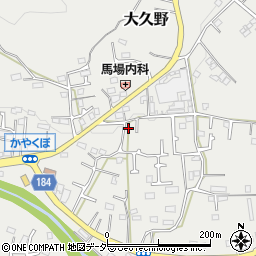 東京都西多摩郡日の出町大久野1046周辺の地図