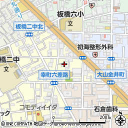 東京都板橋区幸町4周辺の地図