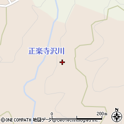 正楽寺川周辺の地図