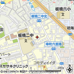 東京都板橋区幸町14周辺の地図