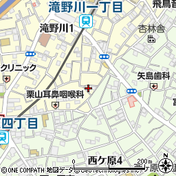 東京都北区滝野川1丁目31-4周辺の地図