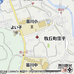 山梨県山梨市牧丘町窪平1146周辺の地図