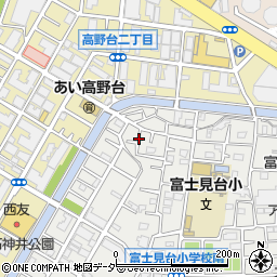 名倉邸♯練馬区富士見台4丁目akippa駐車場周辺の地図