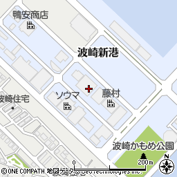 茨城県神栖市波崎新港周辺の地図