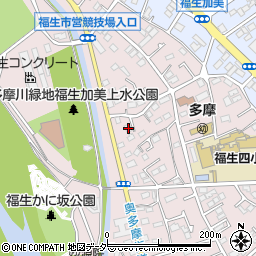 東京都福生市福生1223周辺の地図