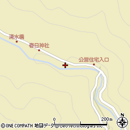 東京都西多摩郡檜原村神戸周辺の地図