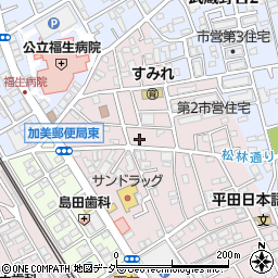 東京都福生市福生960周辺の地図