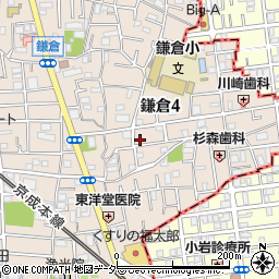 ｙｅｔ鎌倉周辺の地図