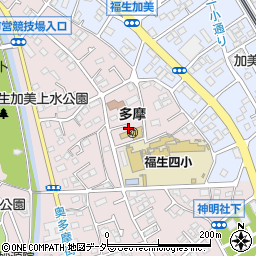 東京都福生市福生1276周辺の地図