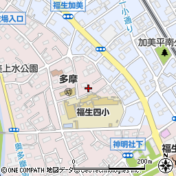 東京都福生市福生1288周辺の地図