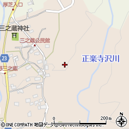 山梨県北杜市明野町三之蔵890周辺の地図