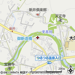 東京都西多摩郡日の出町大久野2167周辺の地図