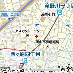 東京都北区滝野川1丁目41-9周辺の地図