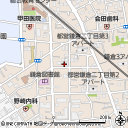 Ｋ－Ｒ葛飾鎌倉２丁目１周辺の地図