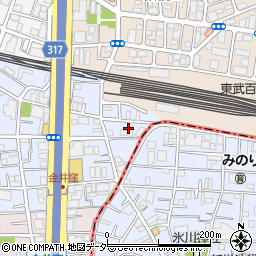 東京都板橋区大山金井町3周辺の地図