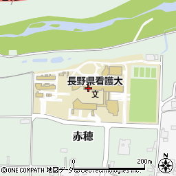 長野県看護大学周辺の地図