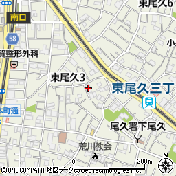 グループホーム東尾久あやめ周辺の地図