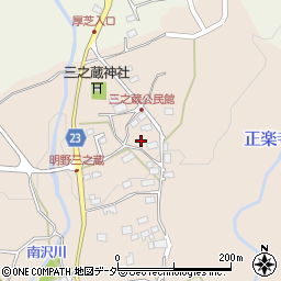 山梨県北杜市明野町三之蔵915周辺の地図