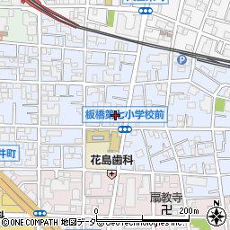 東京都板橋区大山金井町32周辺の地図