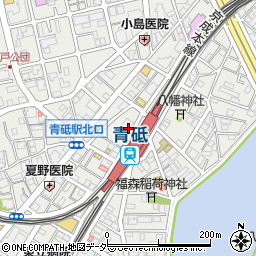 日能研青戸校周辺の地図