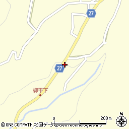 山梨県韮崎市穂坂町柳平228周辺の地図
