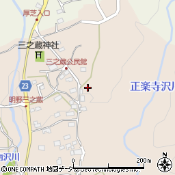 山梨県北杜市明野町三之蔵800周辺の地図