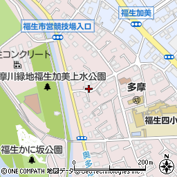 東京都福生市福生1761周辺の地図