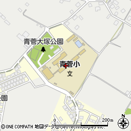 佐倉市立青菅小学校周辺の地図