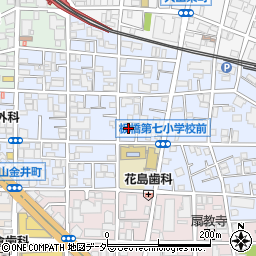 東京都板橋区大山金井町33周辺の地図