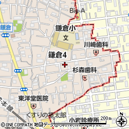 亀山工務店作業所周辺の地図