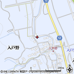 山梨県韮崎市円野町入戸野1161周辺の地図