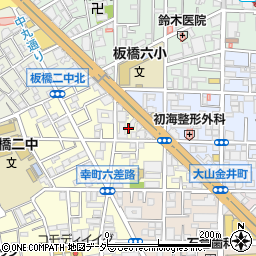 東京都板橋区幸町5周辺の地図